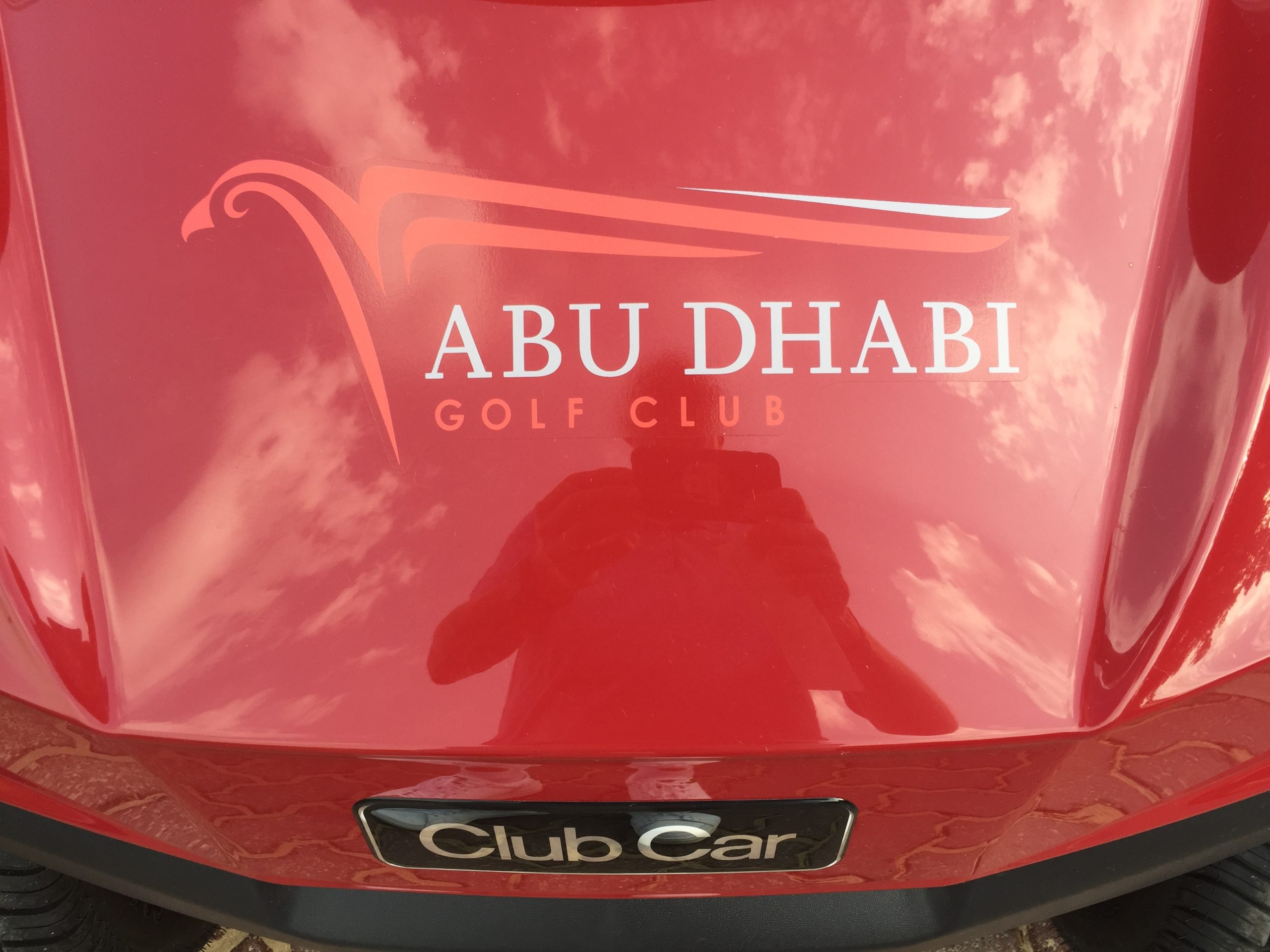Voiture au Golf Abu Dabi