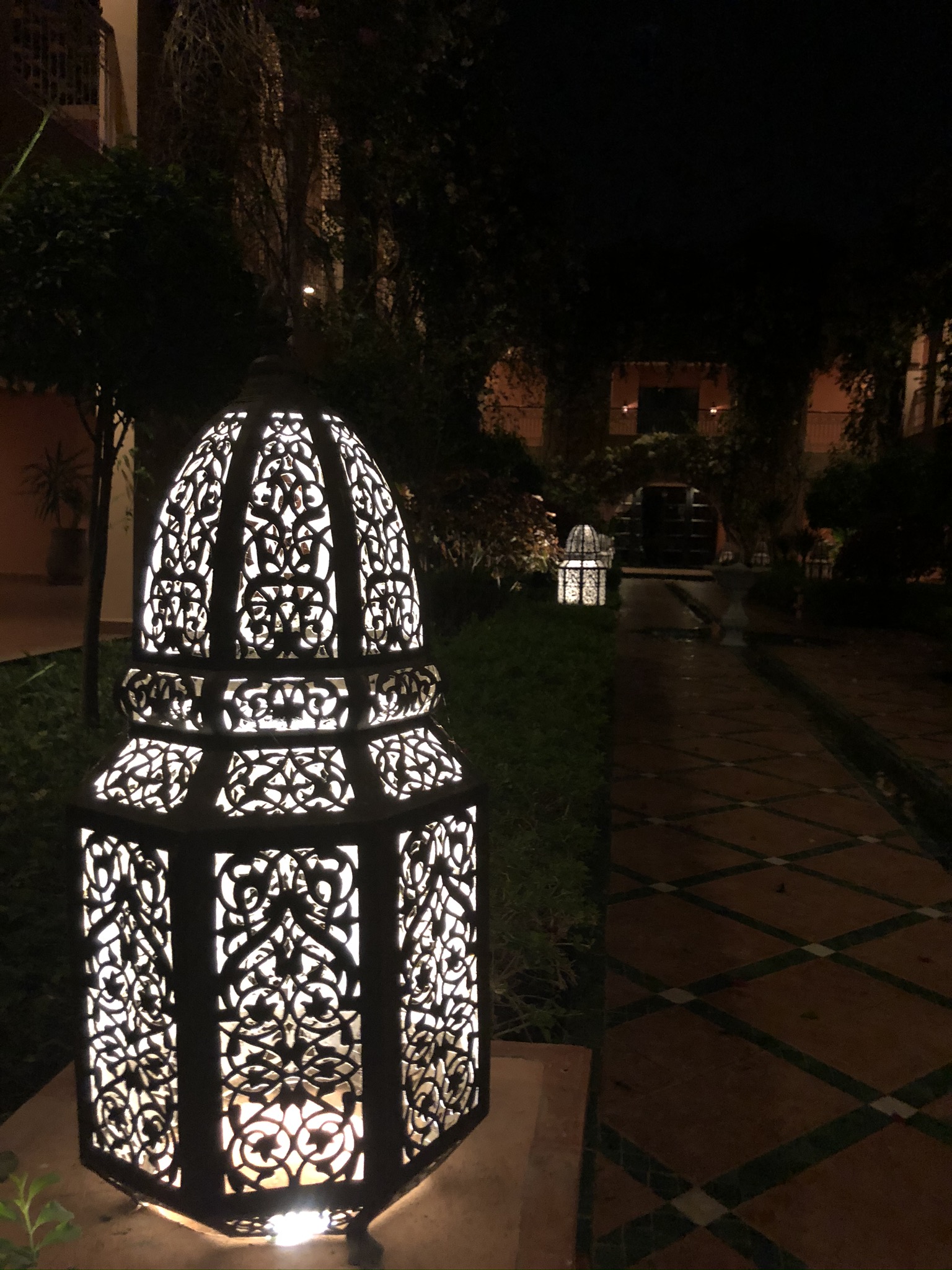 Lumières et hôtel d'Agadir