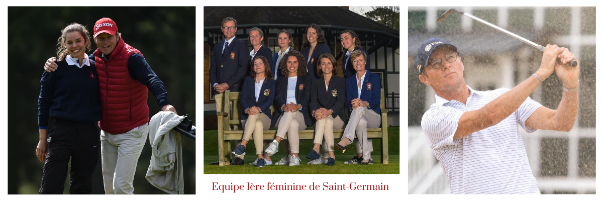 Jean-Philippe Prince et l'équipe féminine de Saint-Germain-en-Laye